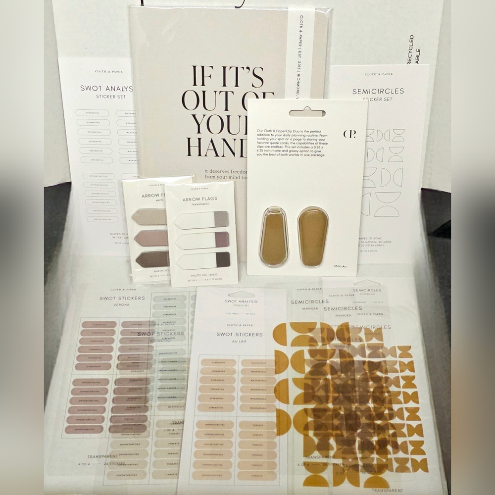 Brand New Cloth And Paper Dashboards in A5 - Picture 14 of 15